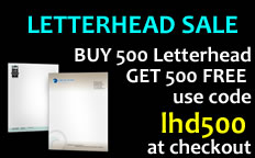 Letterhead Sale